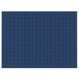 Verzwaringsdeken 150x200 cm 11 kg stof blauw - AllerleiShop