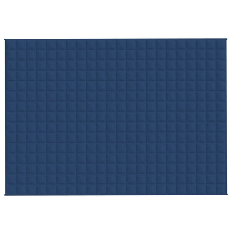 Verzwaringsdeken 155x220 cm 11 kg stof blauw - AllerleiShop