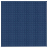 Verzwaringsdeken 200x200 cm 9 kg stof blauw - AllerleiShop