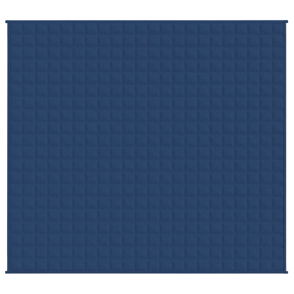 Verzwaringsdeken 220x235 cm 11 kg stof blauw - AllerleiShop