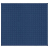 Verzwaringsdeken 220x235 cm 11 kg stof blauw - AllerleiShop