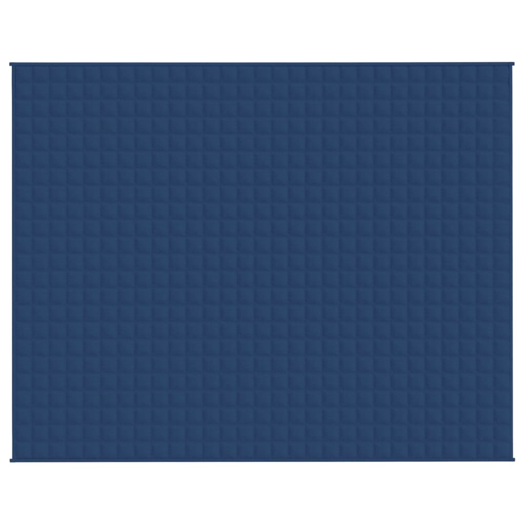 Verzwaringsdeken 235x290 cm 11 kg stof blauw - AllerleiShop