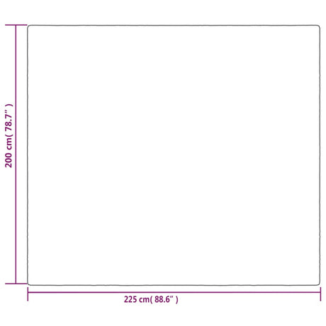 Verzwaringsdeken met hoes 200x225 cm 9 kg stof grijs - AllerleiShop