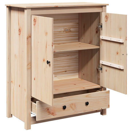 Hoge kast 83x41,5x100 cm massief grenenhout - AllerleiShop