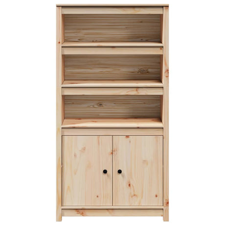 Hoge kast 80x35x154 cm massief grenenhout - AllerleiShop