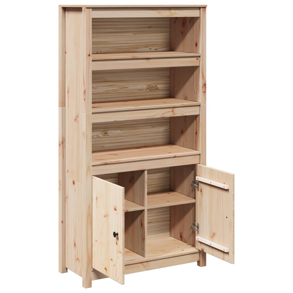 Hoge kast 80x35x154 cm massief grenenhout - AllerleiShop