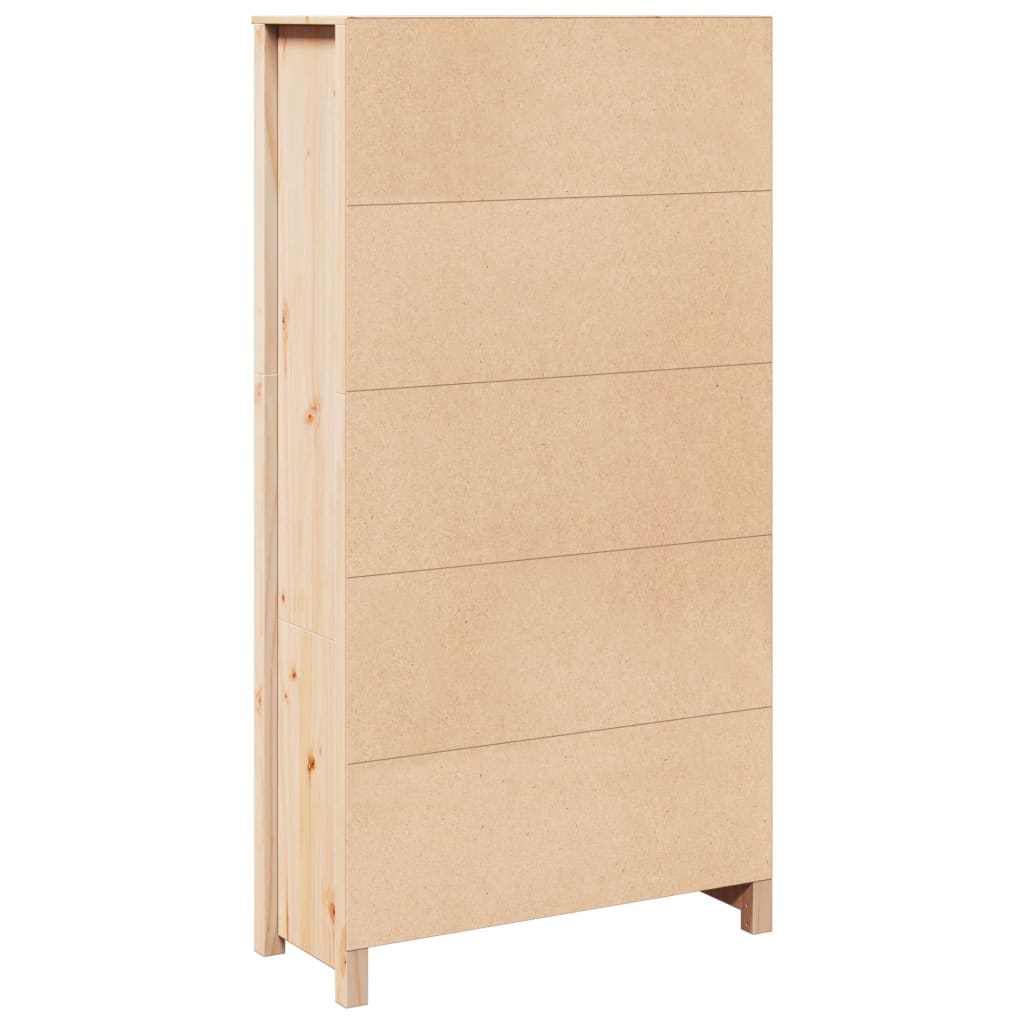 Hoge kast 80x35x154 cm massief grenenhout - AllerleiShop