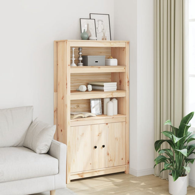 Hoge kast 80x35x154 cm massief grenenhout - AllerleiShop