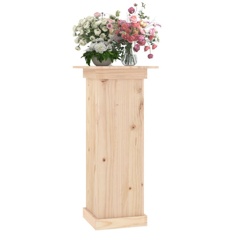 Bloemenstandaard 40x40x90 cm massief grenenhout - AllerleiShop