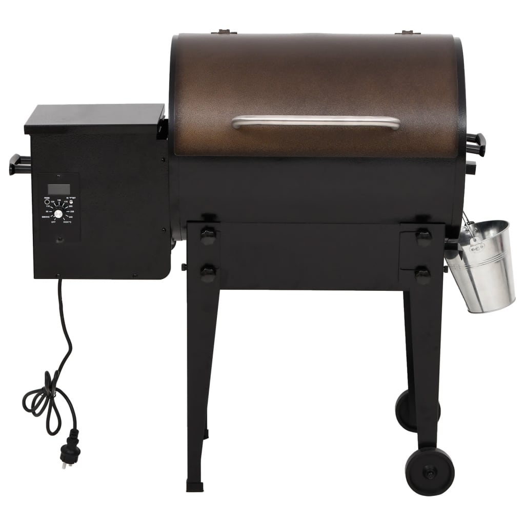 Pelletbarbecue 94 cm ijzer zwart - AllerleiShop