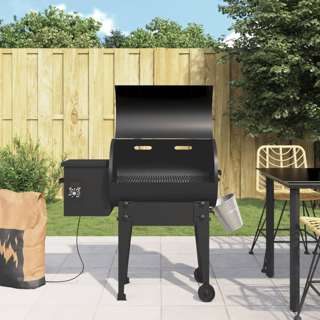 Pelletbarbecue 94 cm ijzer zwart - AllerleiShop