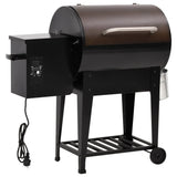 Pelletbarbecue met bodemplaat 94 cm ijzer zwart - AllerleiShop