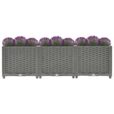 Plantenbak verhoogd 120x40x38 cm polypropeen