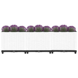 Plantenbak verhoogd 120x40x38 cm polypropeen