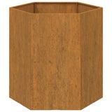 Plantenbak roestig 40x40x45 cm cortenstaal - AllerleiShop