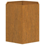 Plantenbak roestig 40x40x45 cm cortenstaal - AllerleiShop