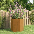 Plantenbak roestig 40x40x45 cm cortenstaal - AllerleiShop