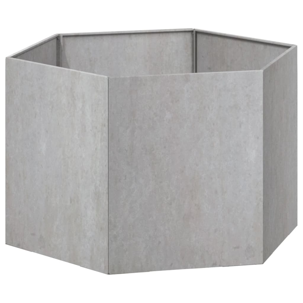 Plantenbak roestig 60x60x45 cm cortenstaal - AllerleiShop