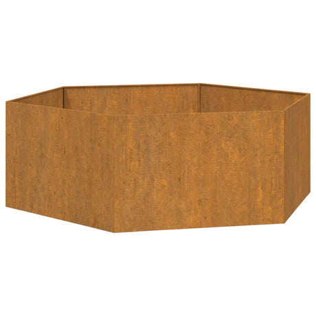 Plantenbak roestig 138x120x45 cm cortenstaal - AllerleiShop