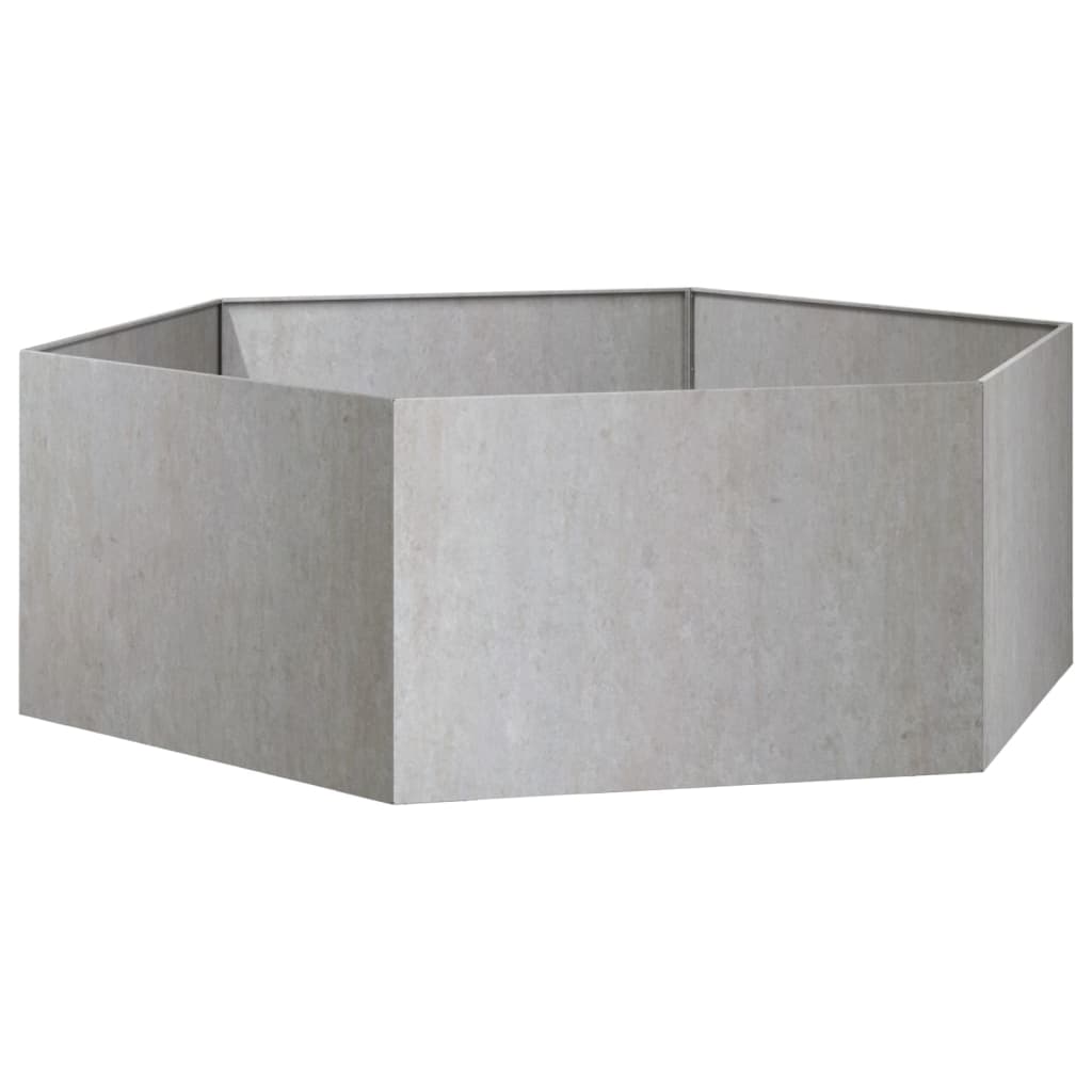 Plantenbak roestig 138x120x45 cm cortenstaal - AllerleiShop