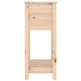 Plantenbak met schap 54x34,5x81 cm massief grenenhout - AllerleiShop