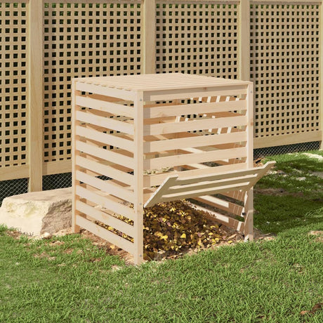 Compostbak 82,5x82,5x99,5 cm massief grenenhout - AllerleiShop