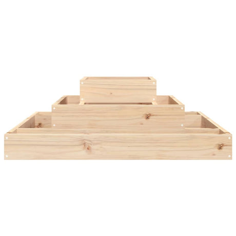 Plantenbak 80x80x27 cm massief grenenhout - AllerleiShop