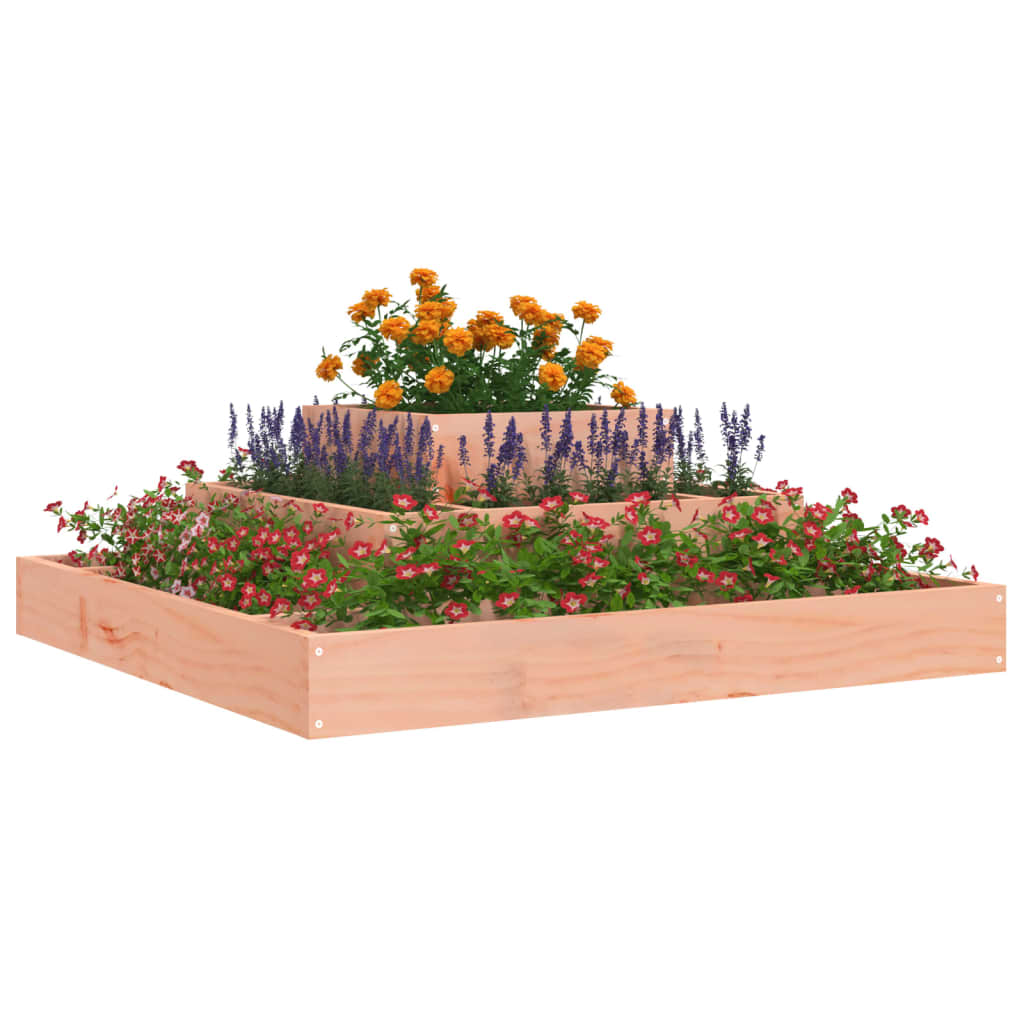 Plantenbak 80x80x27 cm massief douglashout - AllerleiShop