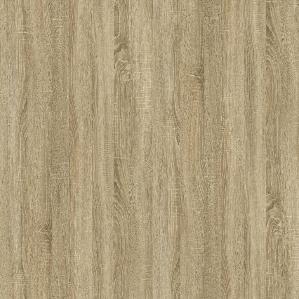 Ladekast 60x36x103 cm bewerkt hout sonoma eikenkleurig - AllerleiShop