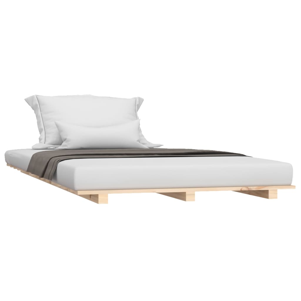Bedframe 90x190 cm massief grenenhout - AllerleiShop