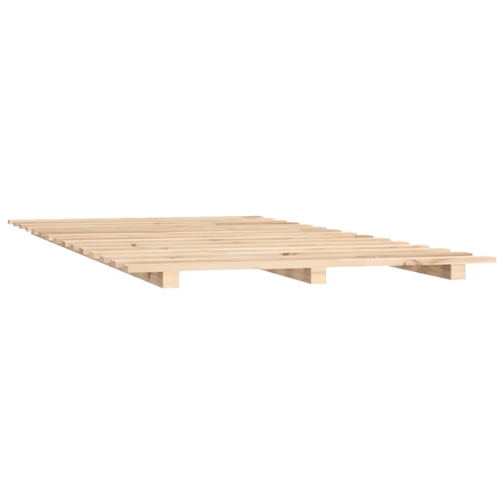 Bedframe 90x190 cm massief grenenhout - AllerleiShop