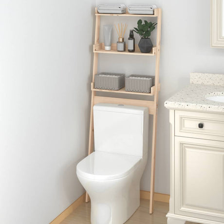 Toiletrek 63,5x32x179 cm massief grenenhout - AllerleiShop