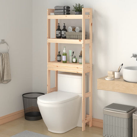 Toiletrek 63x26x171 cm massief grenenhout - AllerleiShop