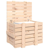 Opbergbox 58x40,5x42 cm massief grenenhout - AllerleiShop