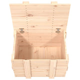 Opbergbox 58x40,5x42 cm massief grenenhout - AllerleiShop