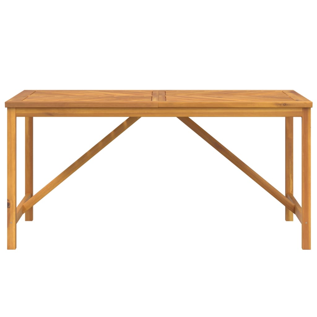 Tuintafel 150x90x74 cm massief acaciahout - AllerleiShop