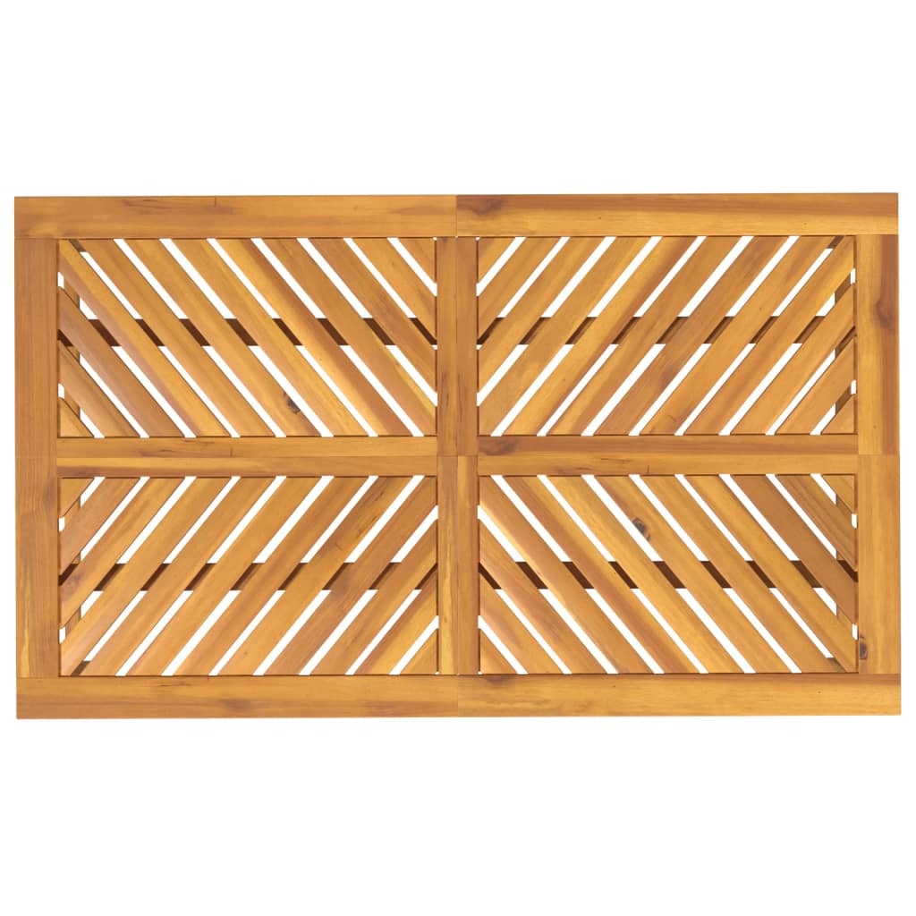 Tuintafel 150x90x74 cm massief acaciahout - AllerleiShop