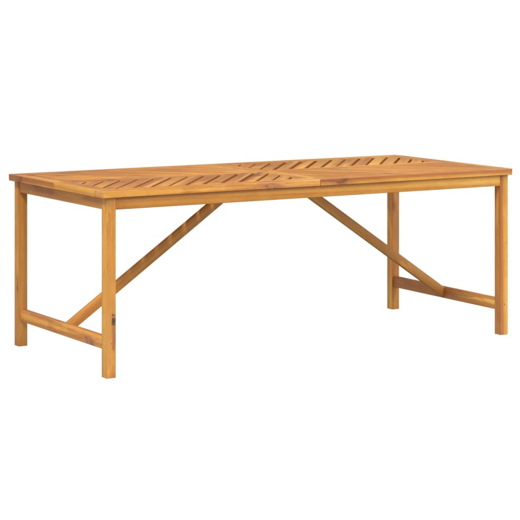 Tuintafel 200x90x74 cm massief acaciahout - AllerleiShop