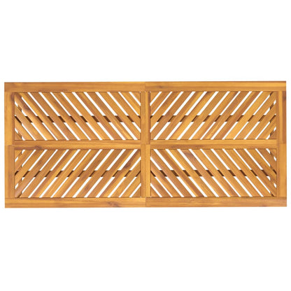 Tuintafel 200x90x74 cm massief acaciahout - AllerleiShop