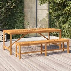 Tuintafel 200x90x74 cm massief acaciahout