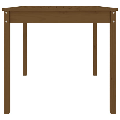 Tuintafel 82,5x82,5x76 cm massief grenenhout honingbruin - AllerleiShop