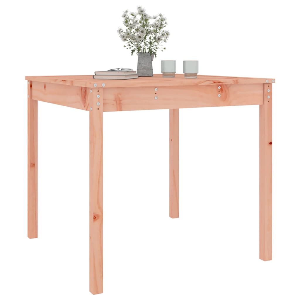 Tuintafel 82,5x82,5x76 cm massief douglashout - AllerleiShop