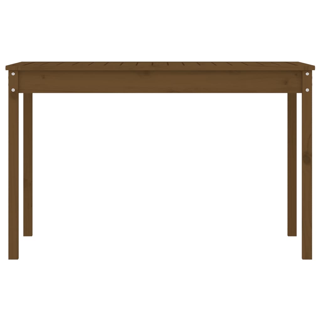 Tuintafel 121x82,5x76 cm massief grenenhout honingbruin - AllerleiShop