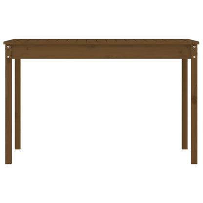 Tuintafel 121x82,5x76 cm massief grenenhout honingbruin - AllerleiShop