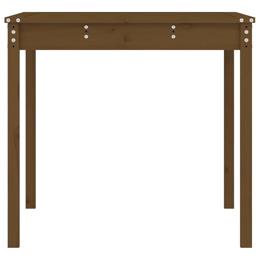 Tuintafel 121x82,5x76 cm massief grenenhout honingbruin - AllerleiShop