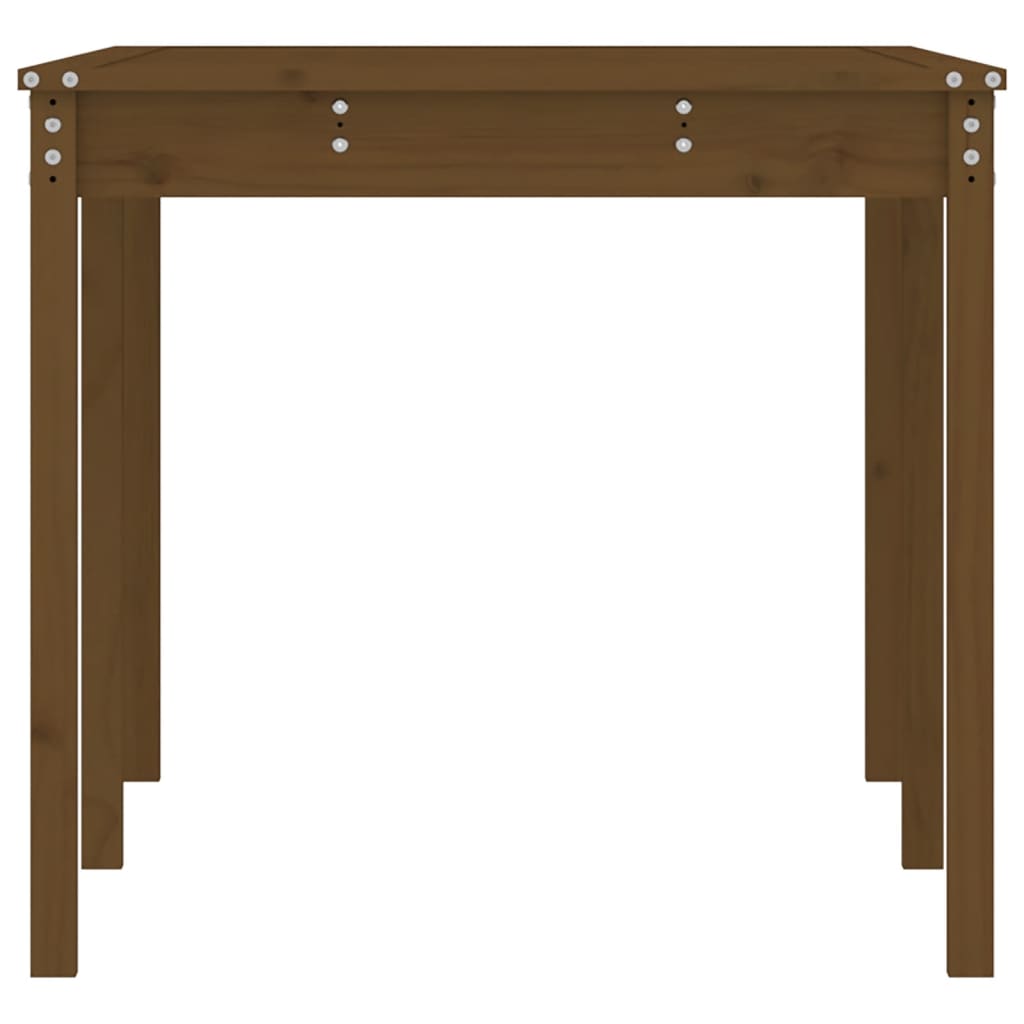 Tuintafel 159,5x82,5x76 cm massief grenenhout honingbruin - AllerleiShop