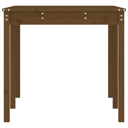 Tuintafel 159,5x82,5x76 cm massief grenenhout honingbruin - AllerleiShop