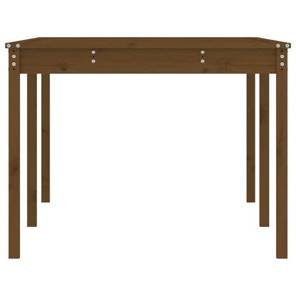 Tuintafel 203,5x100x76 cm massief grenenhout honingbruin - AllerleiShop