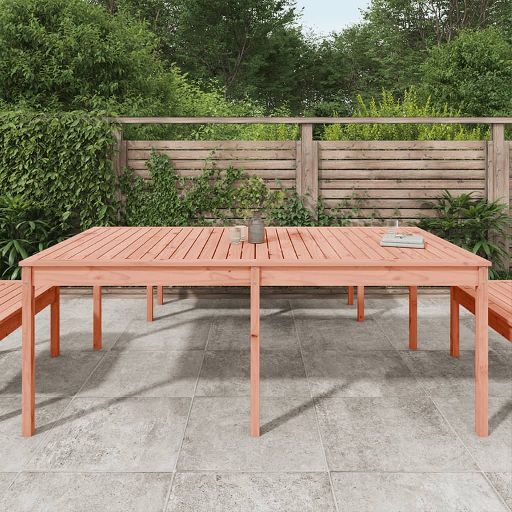 Tuintafel 203,5x100x76 cm massief douglashout - AllerleiShop