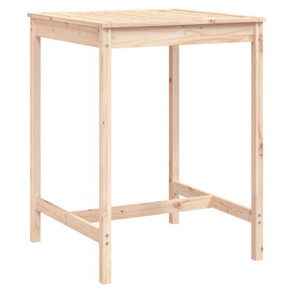 Tuintafel 82,5x82,5x110 cm massief grenenhout - AllerleiShop